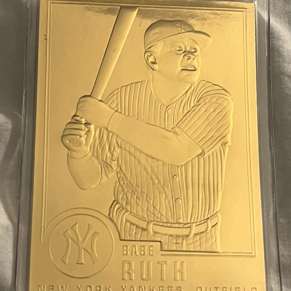 Gold Baseball Card - Picture 7 of 8